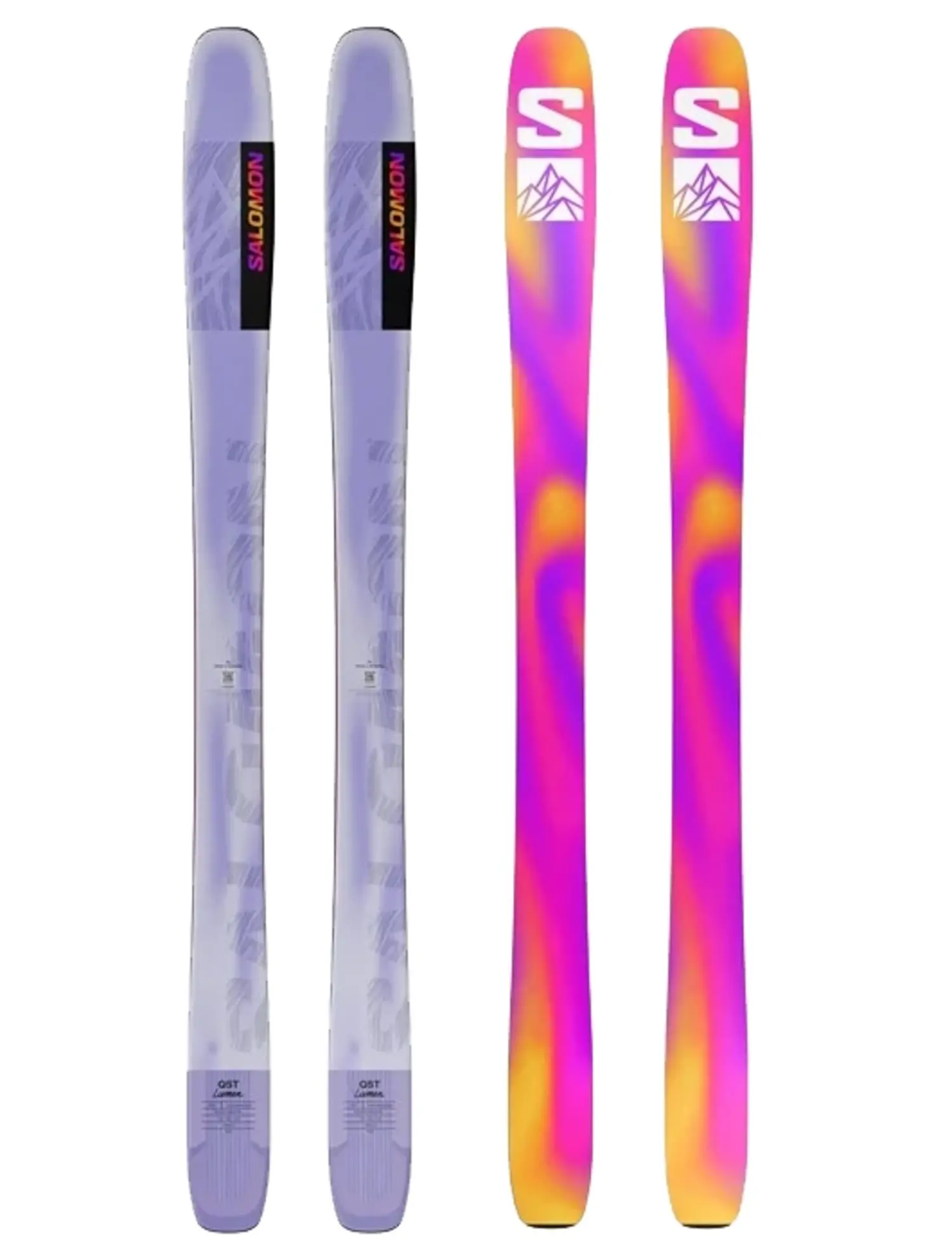 スキー SALOMON QST LUMEN 98 152cm/MARKER SQUIRE Salomon QST Lumen 98 Women's Skis - 2025 - ColoradoSkiShop