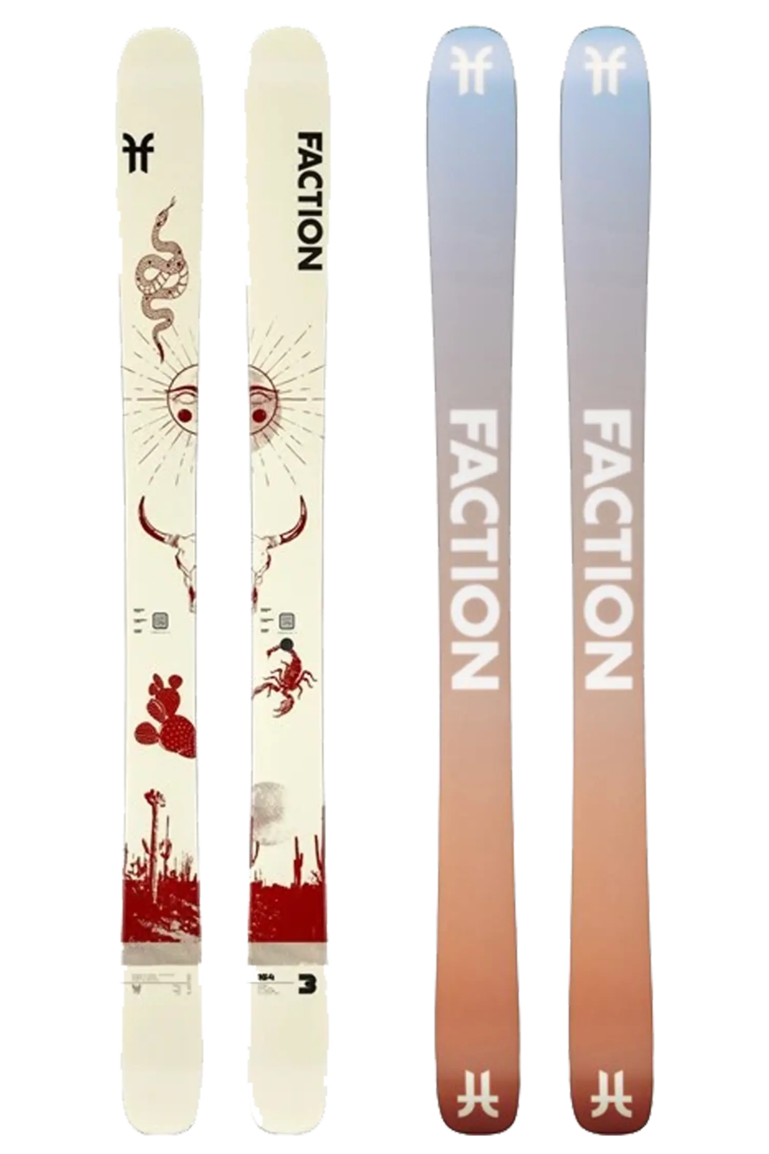 2025 Faction Prodigy 3 Capsule Skis SOLNIX