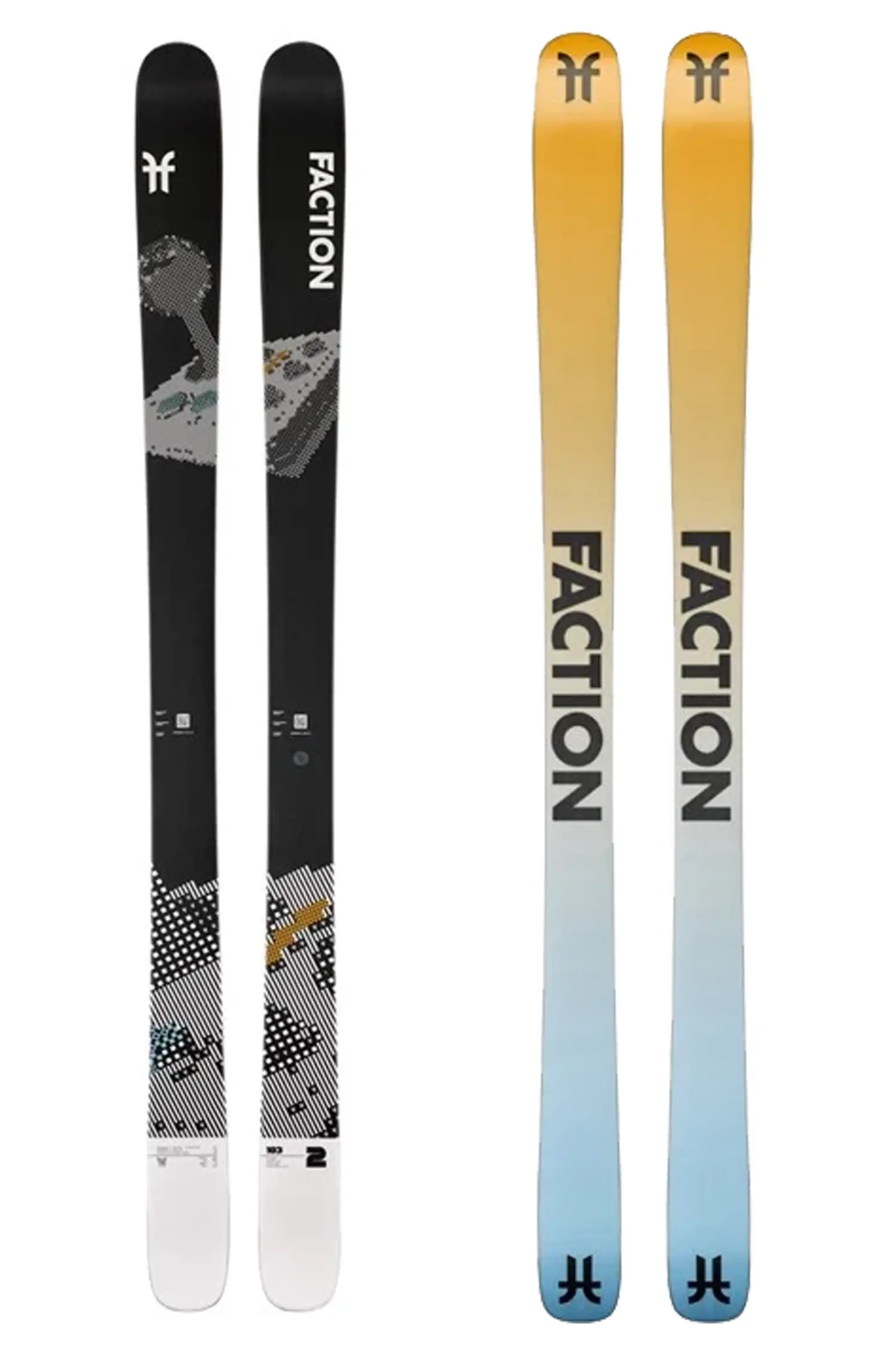 2025 Faction Prodigy 2 Skis - SOLNIX