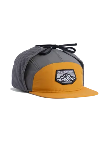 Coal Coal The Tracker Flannel Lined 5 Panel Earflap Cap