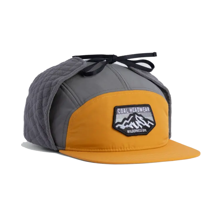 Coal Coal The Tracker Flannel Lined 5 Panel Earflap Cap