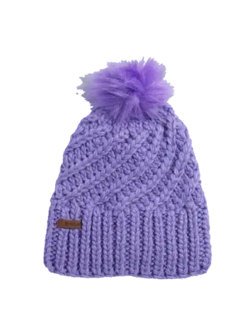 Coal Coal The Maizy Knit Faux Fur Pom Women's Beanie