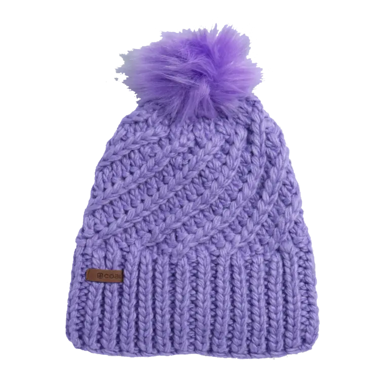 Coal Coal The Maizy Knit Faux Fur Pom Women's Beanie