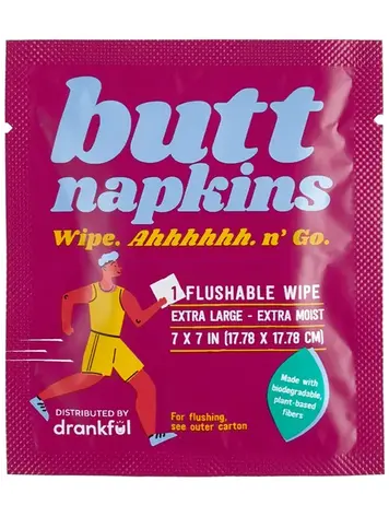 Butt Napkins Butt Napkins -Single Pack