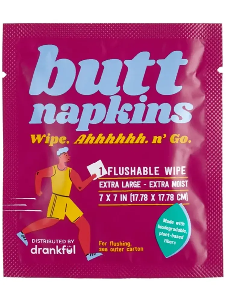 Butt Napkins Butt Napkins -Single Pack