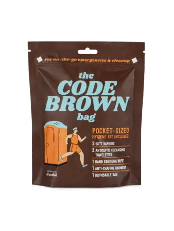 Butt Napkins Butt Napkins - The Code Brown Bag