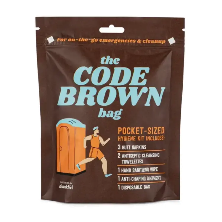 Butt Napkins Butt Napkins - The Code Brown Bag
