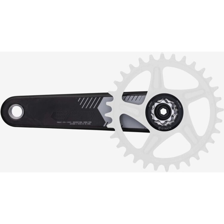 Race Face Race Face ERA Carbon Cinch Crank Arms | 165mm x 136mm Spindle | Black