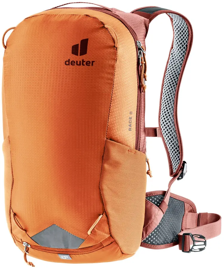 Deuter Packs Deuter Race 8 Bike Backpack - Chestnut-Redwood