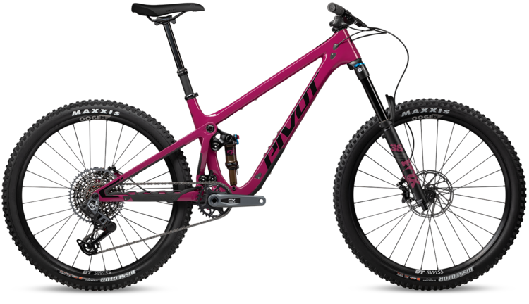 Pivot Cycles Pivot Shadowcat Ride GX Eagle Transmission | Danger Fruit w/Oil Slick Decal | X-Small