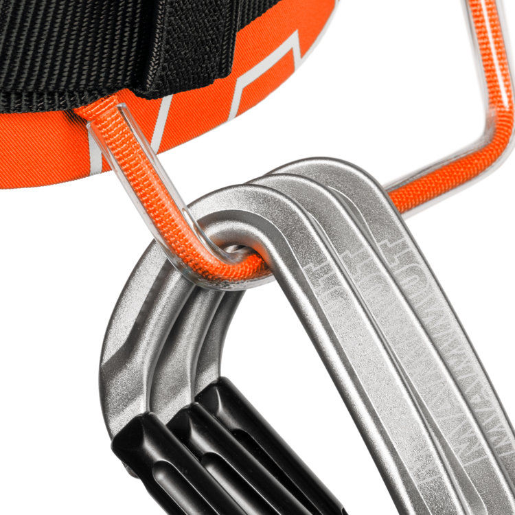 Mammut Mammut 4 Slide Harness - M/XL - Orange/Black