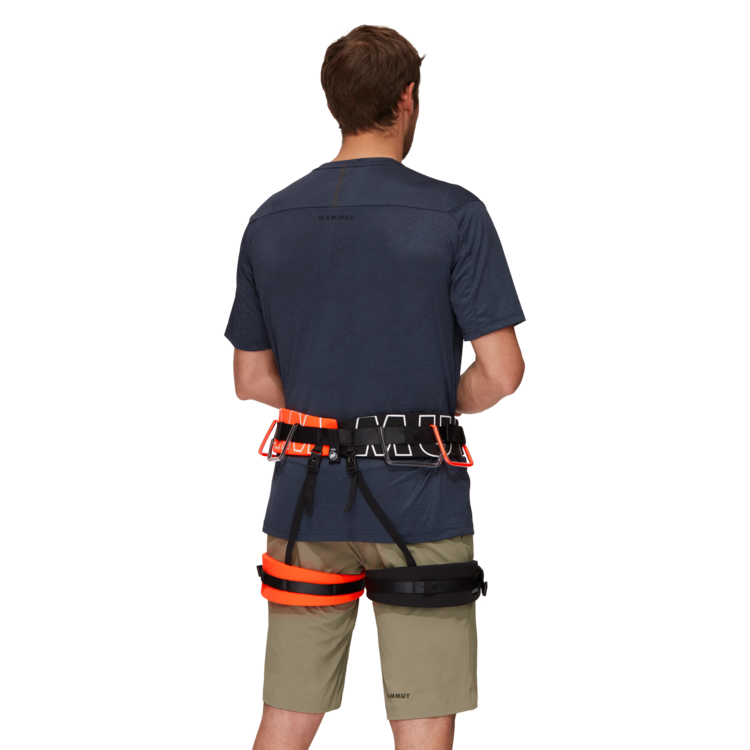 Mammut Mammut 4 Slide Harness - XS/M - Orange/Black