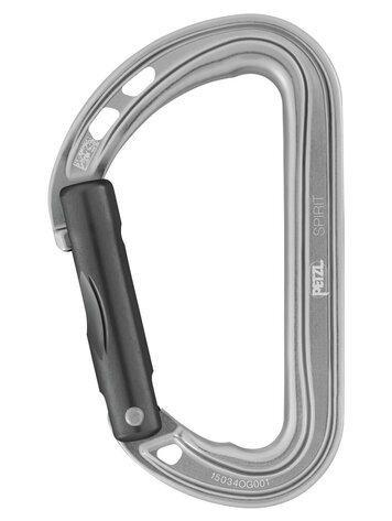 Petzl Sport Petzl Spirit Straight Carabiner - Gray