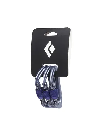 Black Diamond Black Diamond Liteforge Screwgate Carabiner 3 Pack