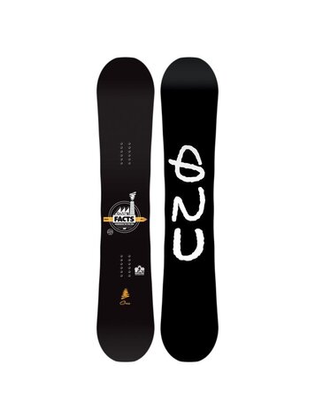 GNU 2026 GNU Facts Snowboard