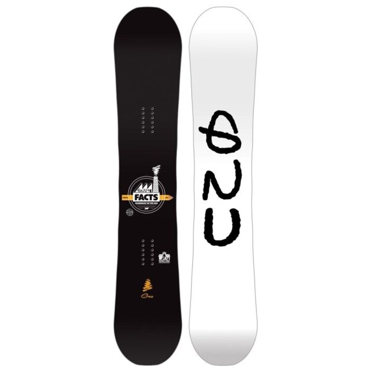 GNU 2026 GNU Facts Snowboard