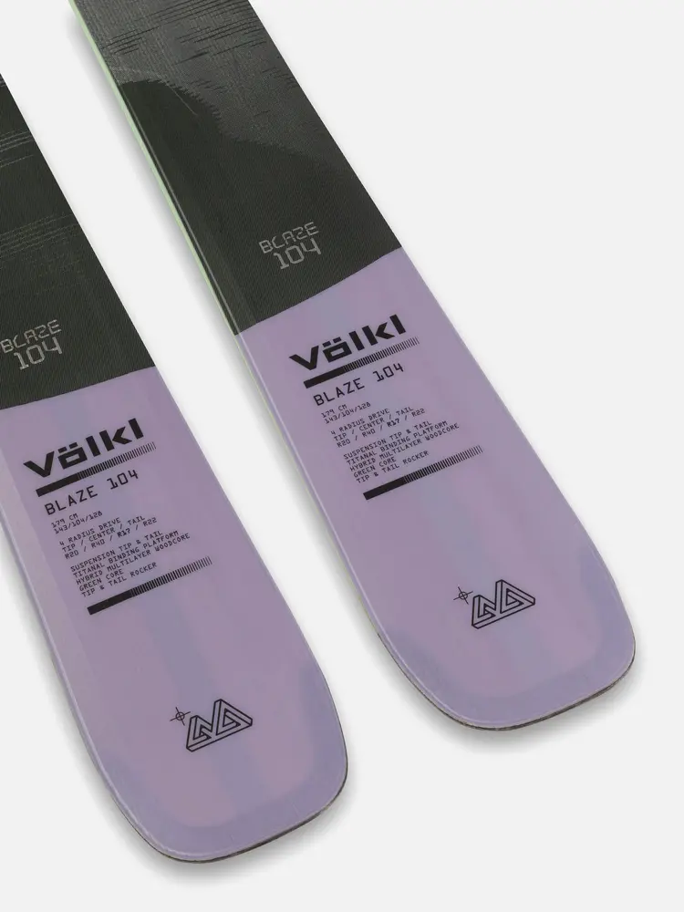 Volkl 2026 Volkl Blaze 104 Purple Ski