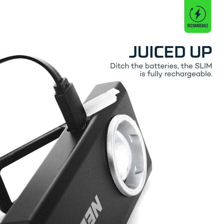 Nebo Nebo SLIM Rechargeable Pocket Light - 500 Lumens - Red