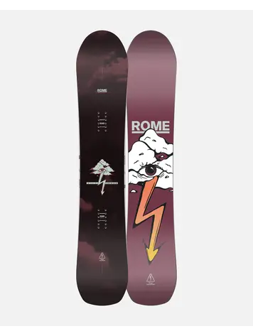 Rome Snowboards 2026 Rome Stale Crewzer Snowboard