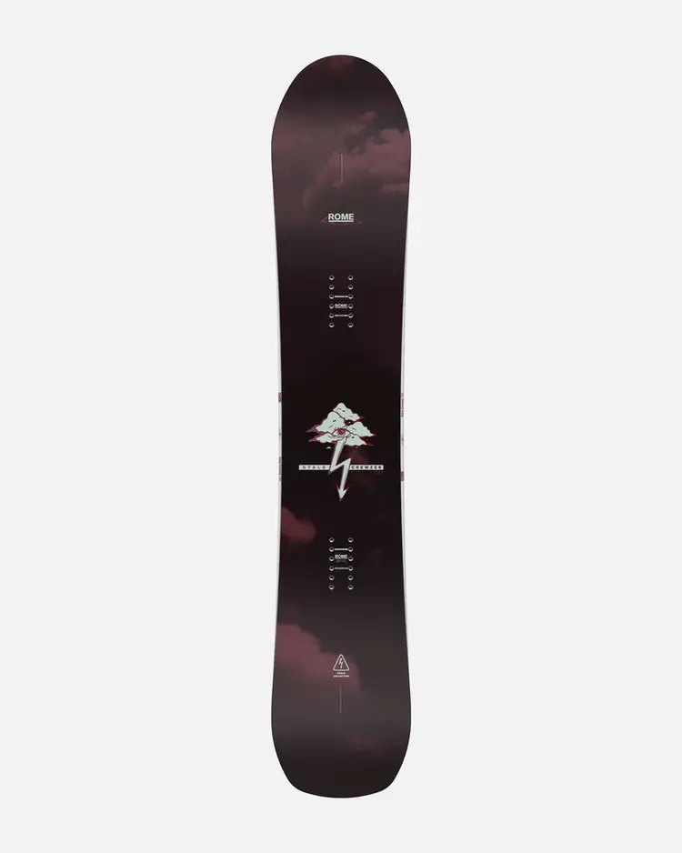 Rome Snowboards 2026 Rome Stale Crewzer Snowboard