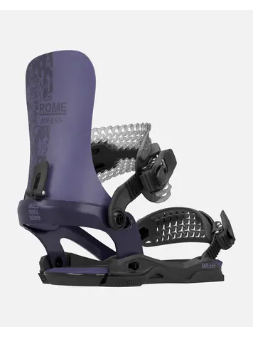 Rome Snowboards 2026 Rome Brass AW Snowboard Binding