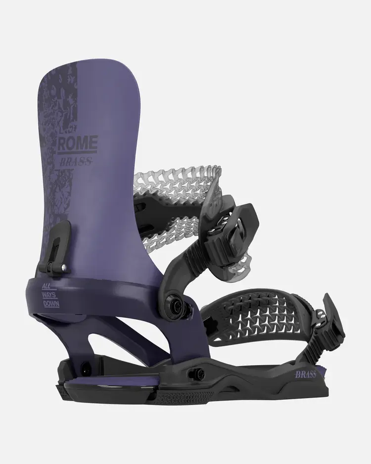 Rome Snowboards 2026 Rome Brass AW Snowboard Binding