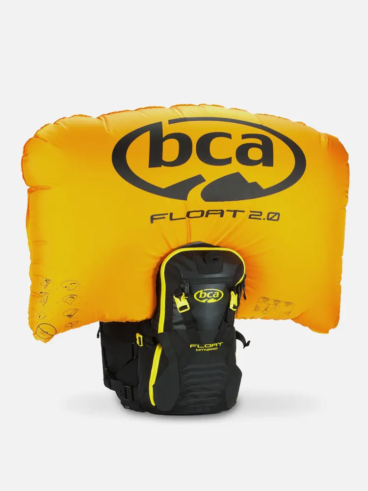 Backcountry Access 2026 BCA MtnPro Float Vest - XL/XXL - Black/Neon