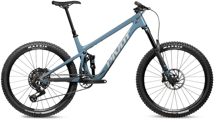Pivot Cycles SHADOWCAT SMALL BLUE MIRAGE RIDE EAGLE 70/90 WITH 27.5" ALLOY WHEELS