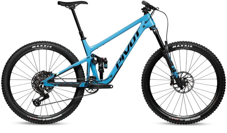 Pivot Cycles SWITCHBLADE LARGE BLUE NEPTUNE FACTORY RIDE EAGLE 70/90 WITH 29" ALLOY WHEELS