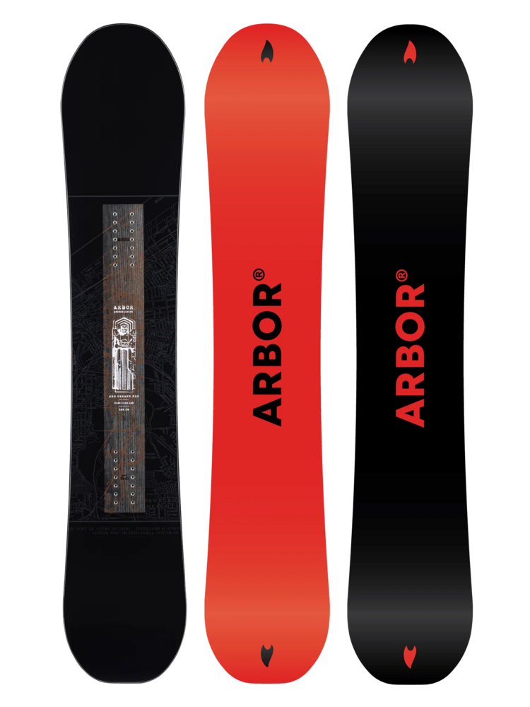 Arbor 2027 Arbor Red Gerard Pro Snowboard