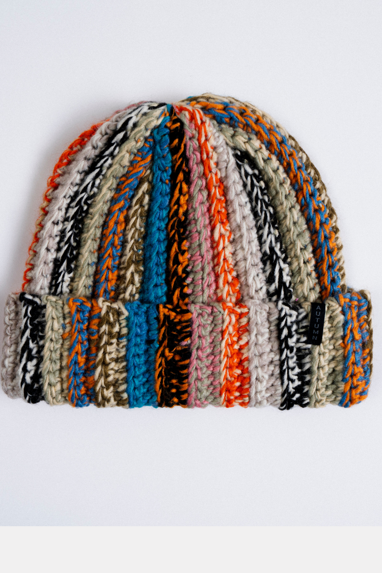 Autumn 2027 Autumn Patchwork Beanie