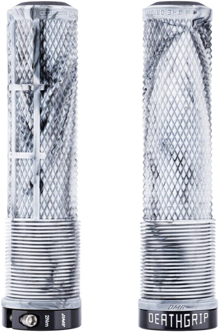 DMR DMR DeathGrip 2 Flangeless Grips - Thin, Lock-On, Snow Camo