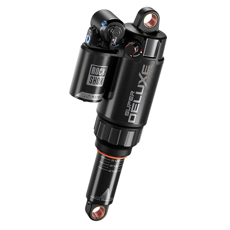 RockShox RockShox Super Deluxe Ultimate RC2T Rear Shock - 230 x 57.5mm, Linear XL Air, Standard/Standard, Santa Cruz Bronson 5 (2025+), D1