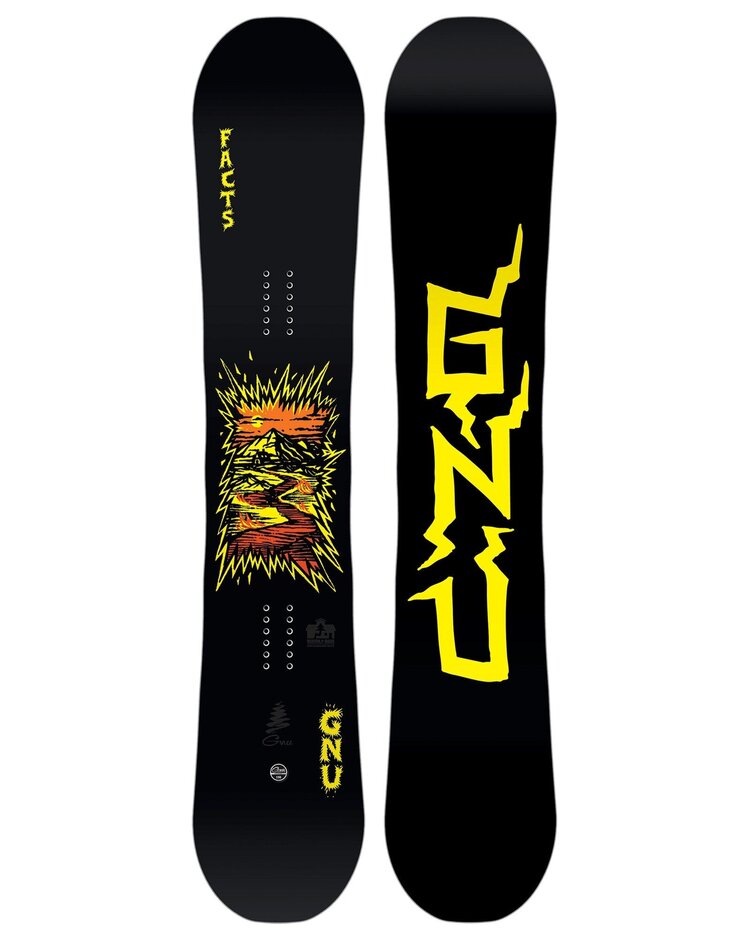 GNU 2027 GNU Facts Snowboard