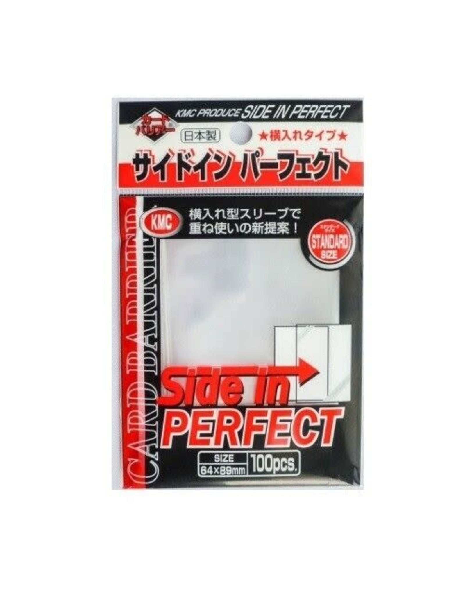 thumbnail image 2 of KMC 400 Perfect Size Inner Sleeves Clear Standard 64x89mm Card Protectors Made In Japan 2 of 4