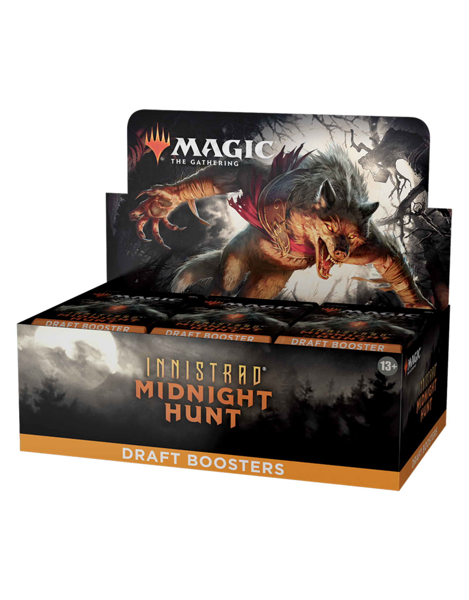 MtG: Innistrad: Midnight Hunt Draft Booster Display