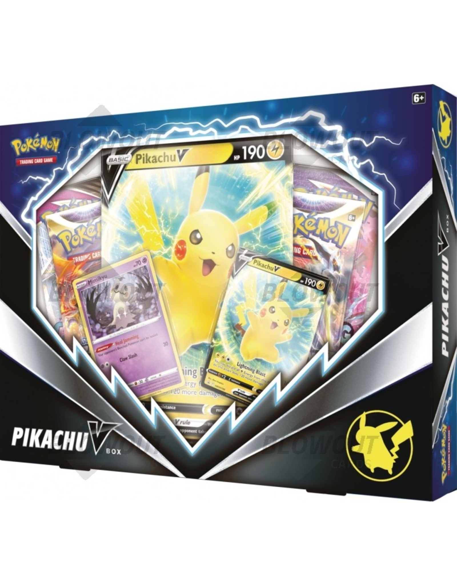Pokemon TCG: Pikachu V Box Case