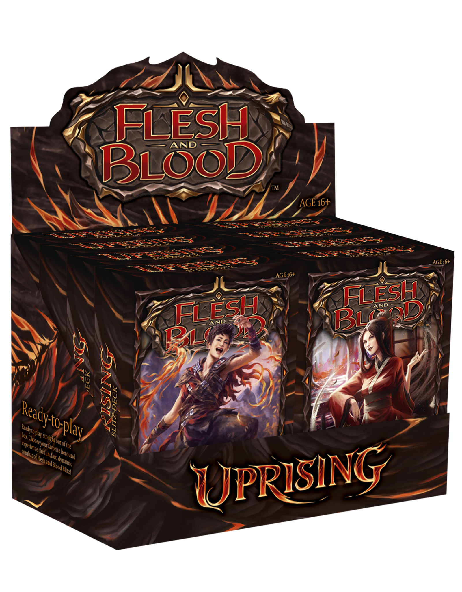 (Pre-Order) Flesh and Blood TCG: Uprising Blitz Decks (Set of 2)