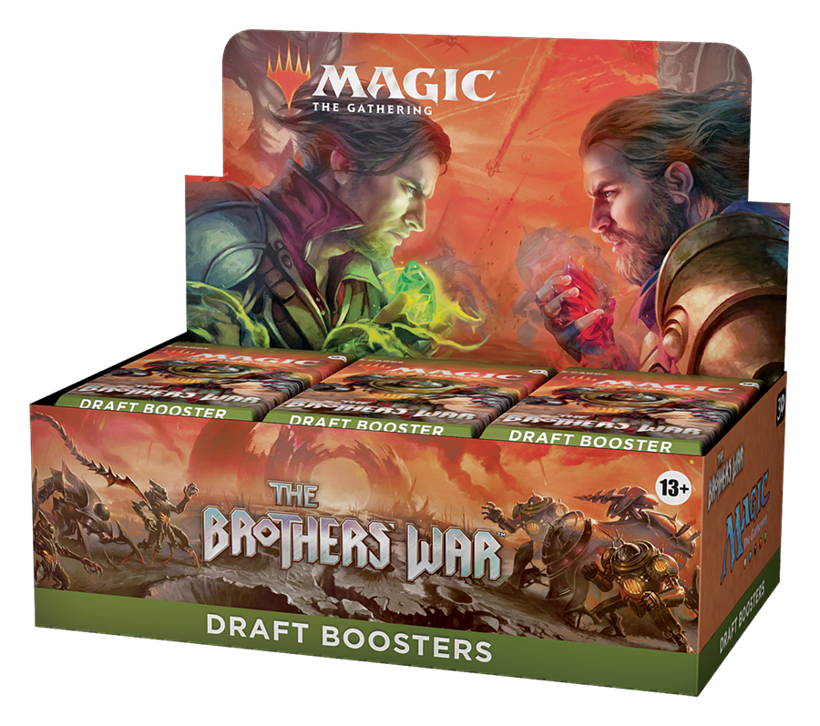 Magic the Gathering The Brothers' War Draft Booster Box Woodburn Games
