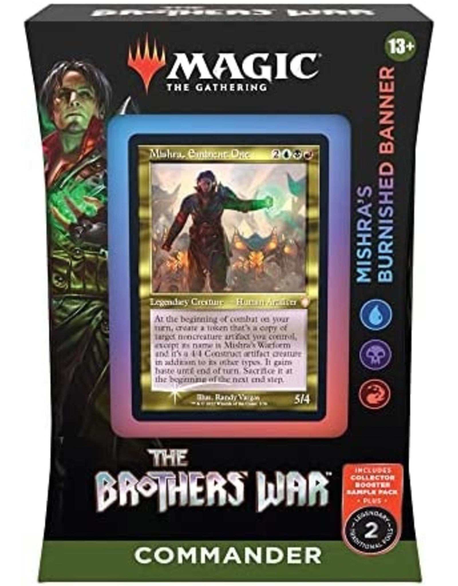 Magic the Gathering: The Brothers' War - Commander Deck - Mishra's Burnished Banner