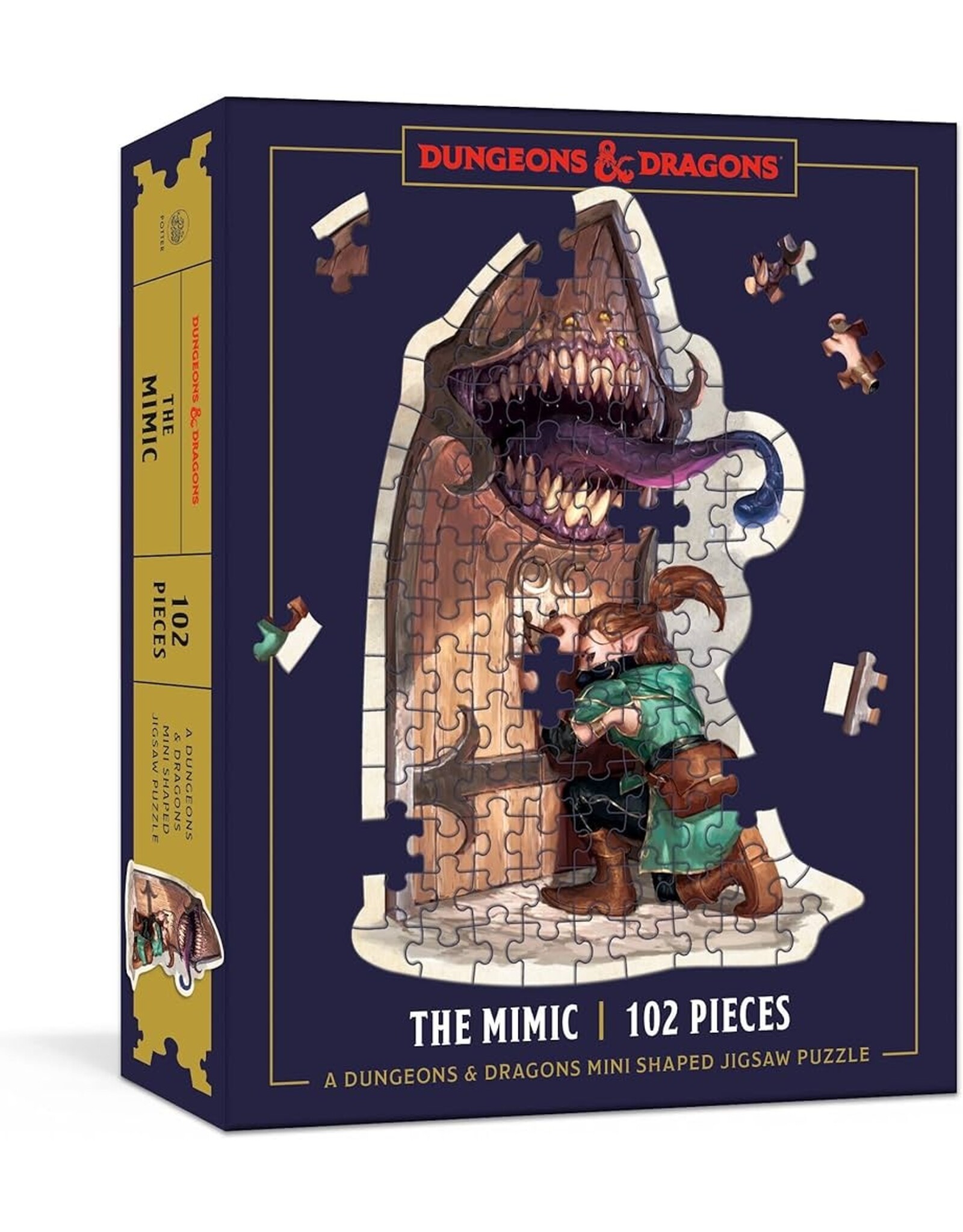 (Pre-Order) D&D Mini Shaped Jigsaw Puzzles -