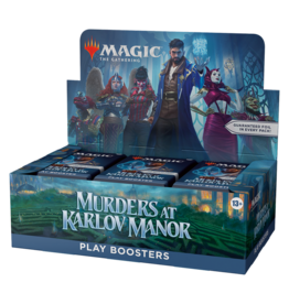 Magic the Gathering: Murders at Karlov Manor - Play Booster Display