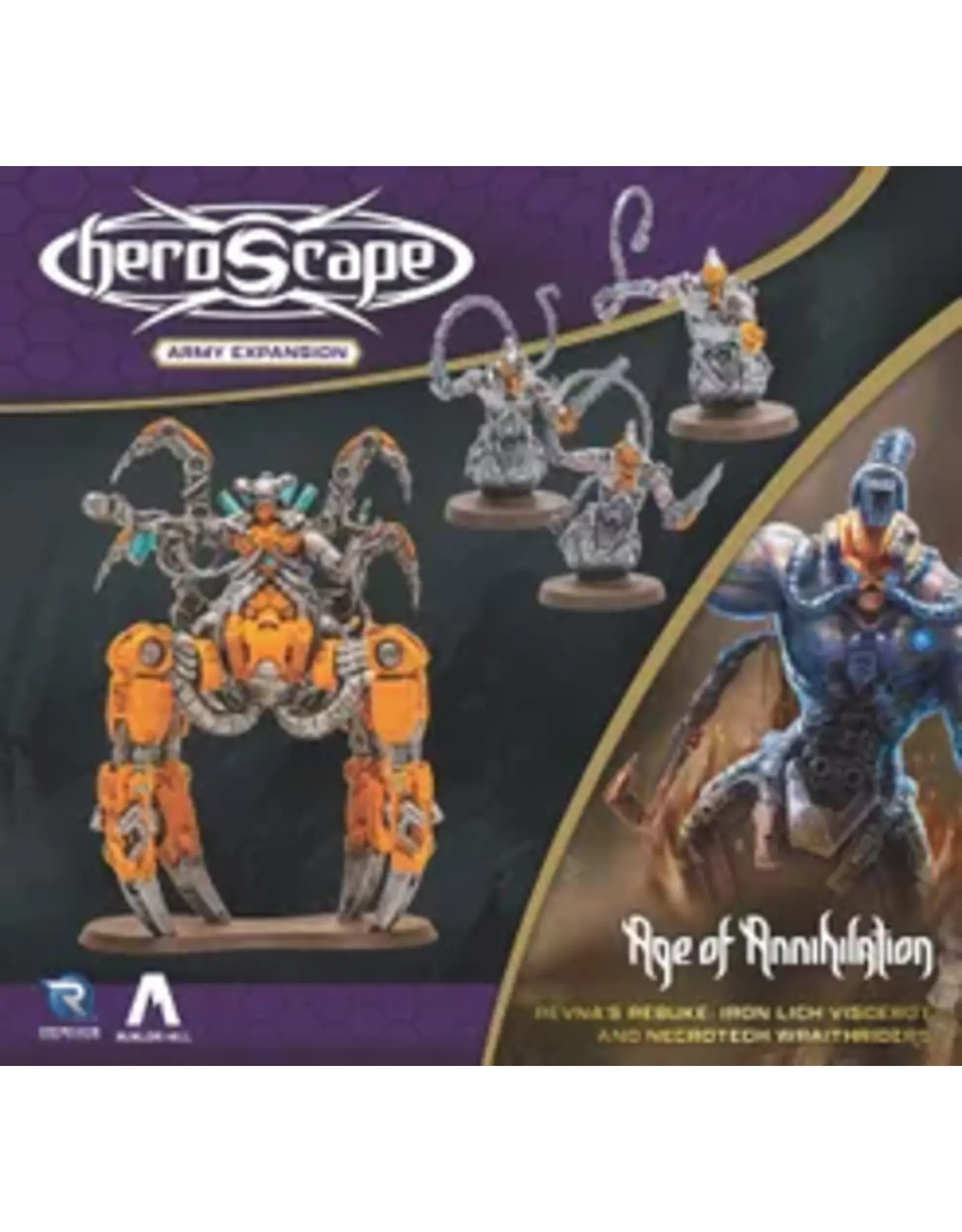 Heroscape: Revna's Rebuke - Iron Lich Viscerot expansion