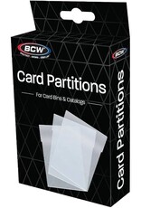 BCW - Card Partitions