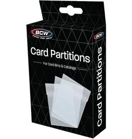 BCW - Card Partitions