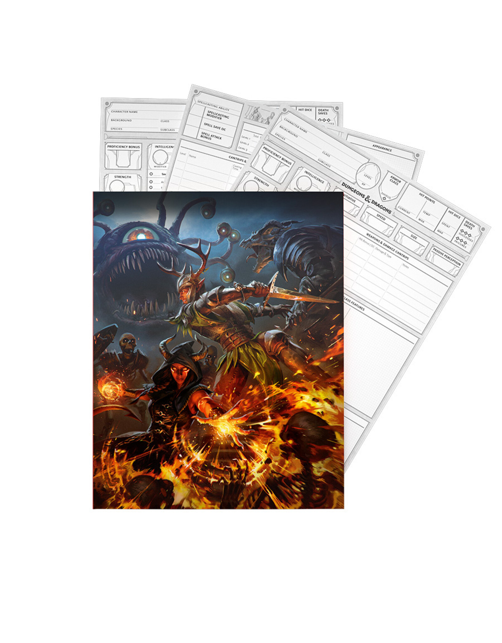 Dungeons and Dragons - Character Sheets 2024
