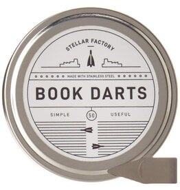 Book Darts: Stainless Steel Mini Bookmarks