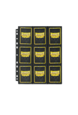 Dragon Shield: (50) 18-Pocket Binder Pages Clear Sideloader