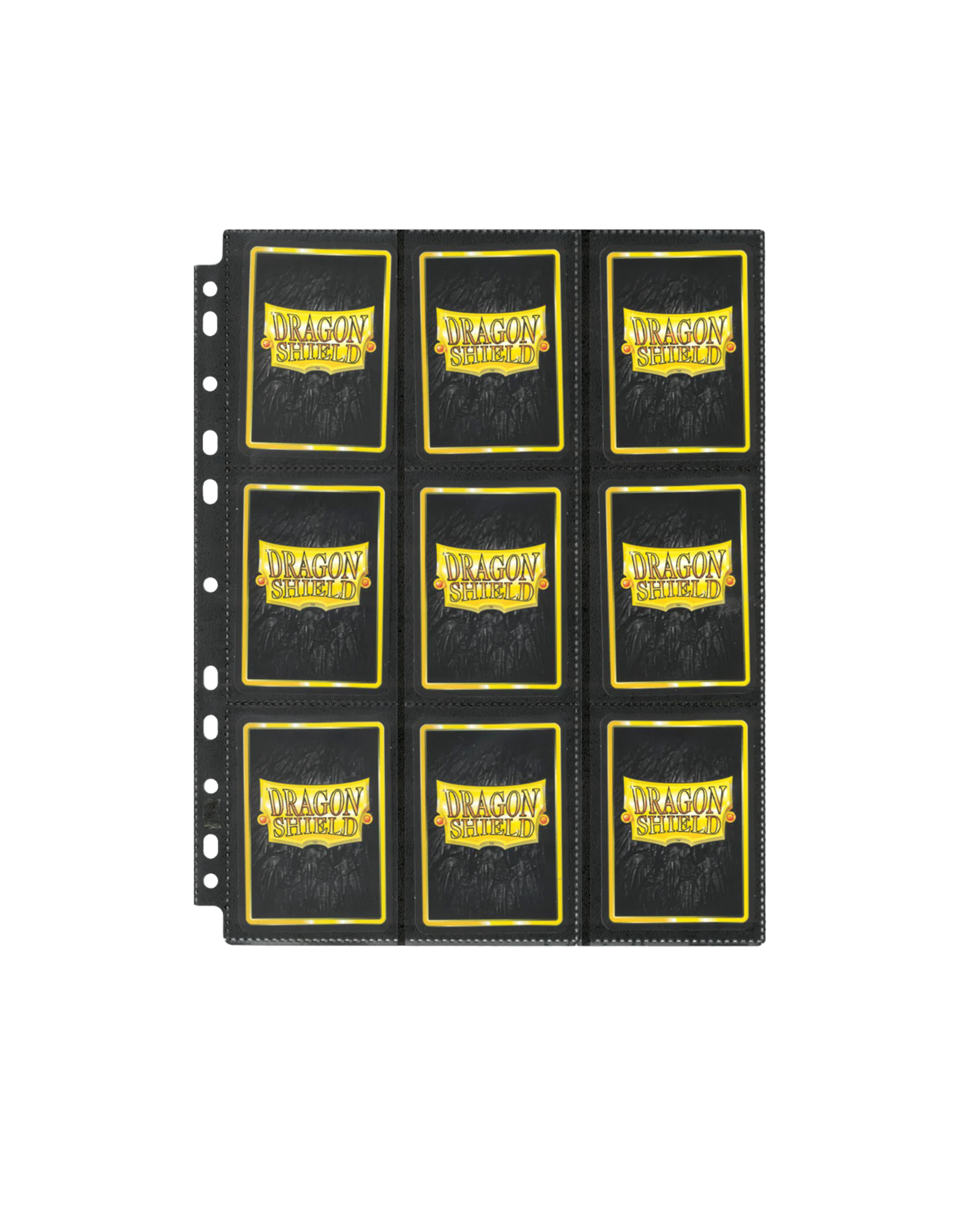 Dragon Shield: (50) 18-Pocket Binder Pages Clear Sideloader