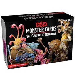 Dungeons and Dragons RPG: Monster Cards - Volo's Guide to Monsters (81 cards)
